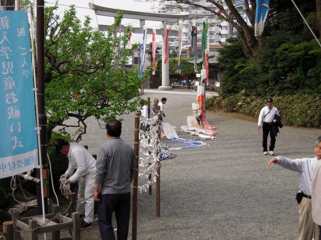 8時30分からは祈願祭