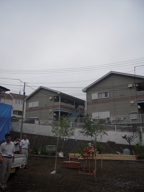 あやしい空模様でした