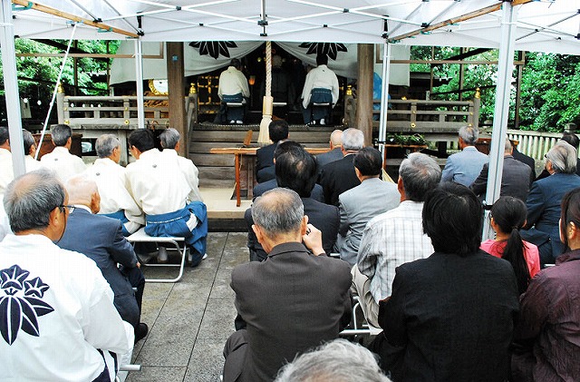 例祭祭典中