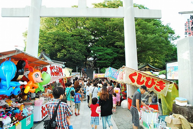 露店で？賑わいました