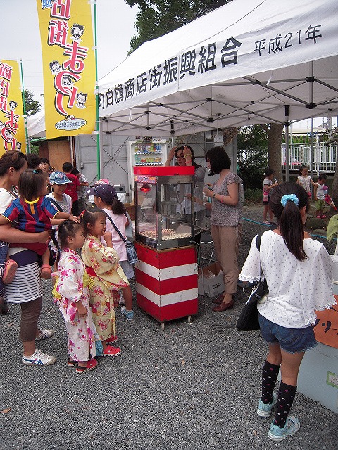 ポップコーン大人気でした