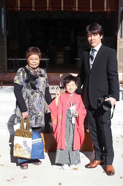 流星くん、おめでとう！