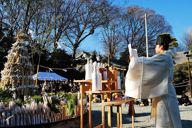 左義長神事 左義長神事