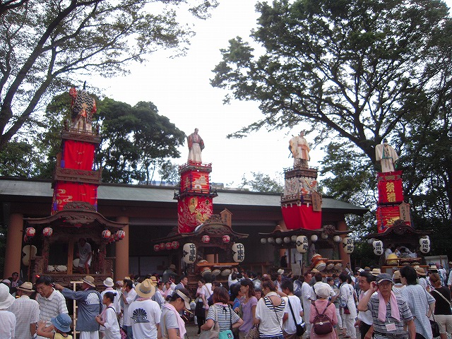 皇大神宮　人形山車