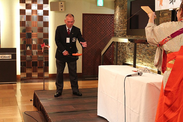 川島会長 川島会長