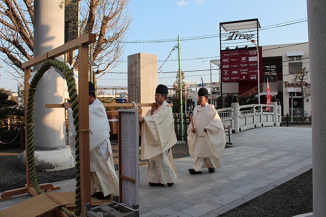 茅の輪神事 茅の輪神事