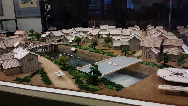 郷土資料ジオラマ