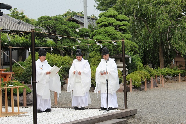 夏越大祓式 夏越大祓式