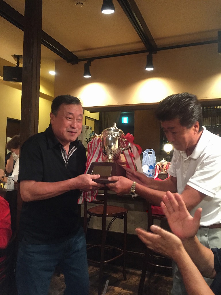 優勝は勝島さん