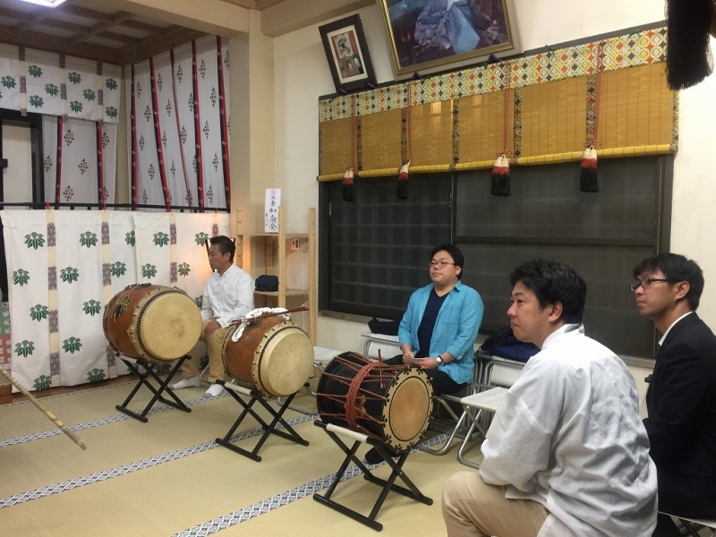 神楽稽古