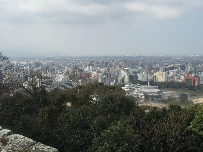 松山城からの展望