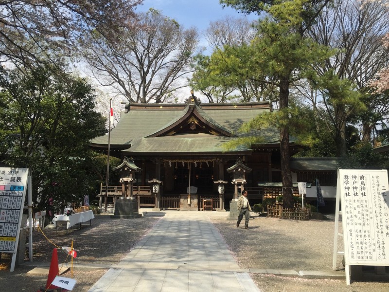 前鳥神社社殿