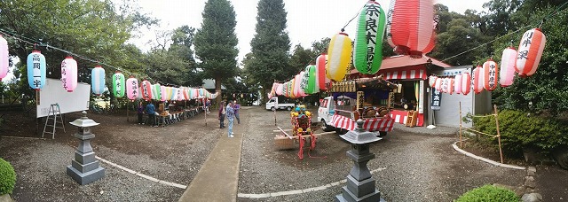 上高倉　諏訪神社