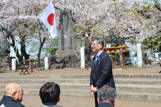 鈴木市長よりご挨拶を賜りました