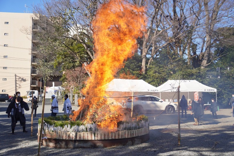 R4どんど焼き