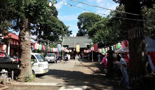 上高倉　諏訪神社