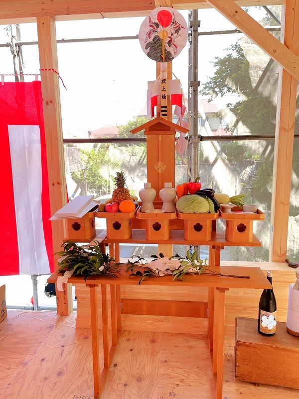 上棟祭奉仕 - 相州藤沢 白旗神社